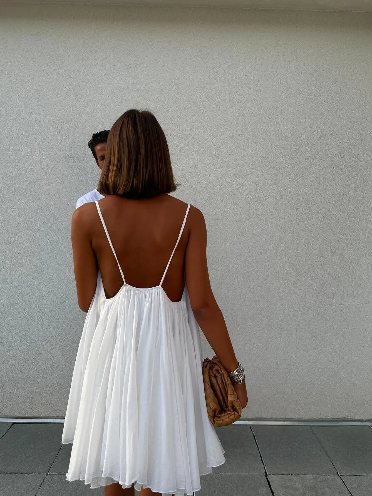 Robe de Soirée Courte Femme Eulalie – Élégante Robe Courte à Coupe Flatteuse pour Occasions Formelles
