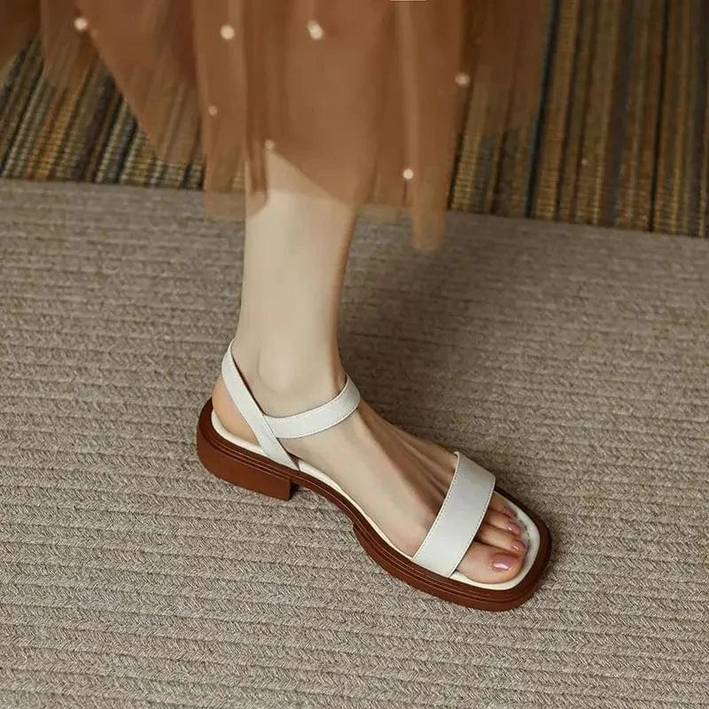 Sandali in pelle da donna Celine - Eleganti sandali in pelle con comfort superiore per l'estate