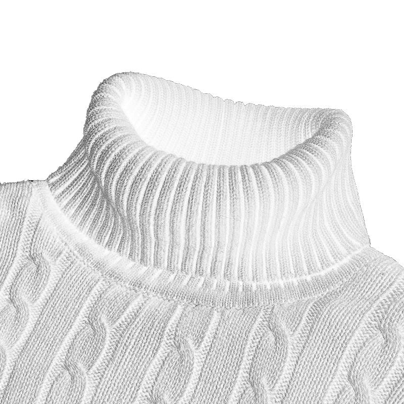 Maglione a collo alto da uomo Klaus: maglieria esclusiva, elegante e confortevole