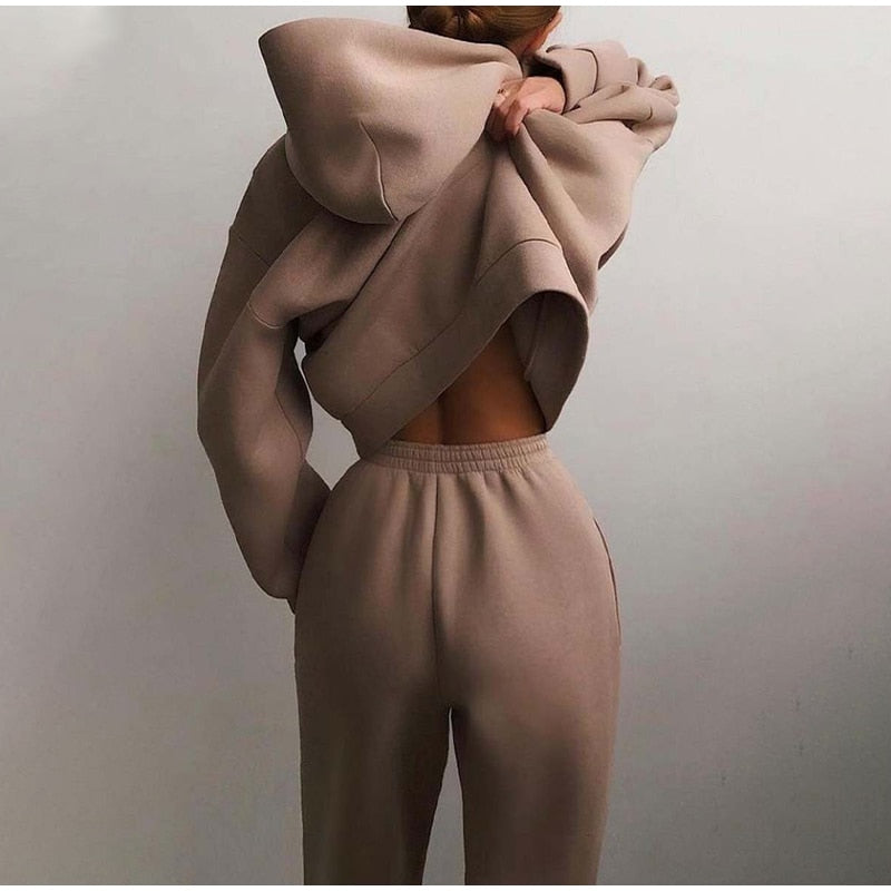 Completo da jogging da donna Anika: oversize, comodo e alla moda