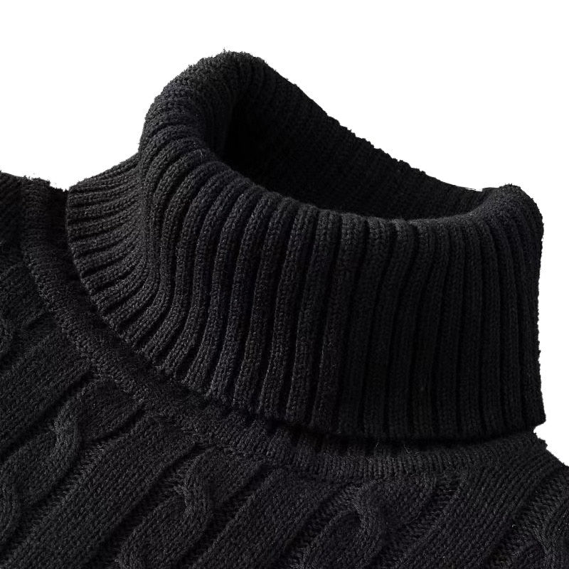Maglione a collo alto da uomo Klaus: maglieria esclusiva, elegante e confortevole