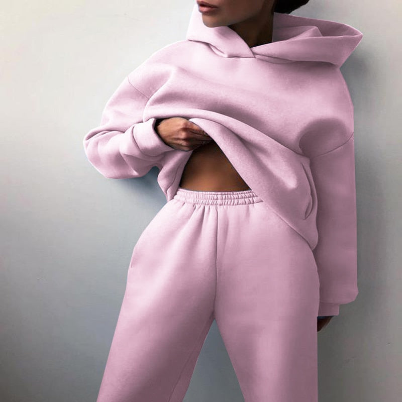 Completo da jogging da donna Anika: oversize, comodo e alla moda