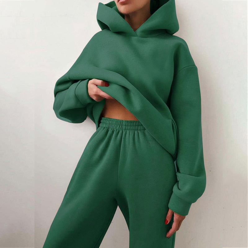 Completo da jogging da donna Anika: oversize, comodo e alla moda