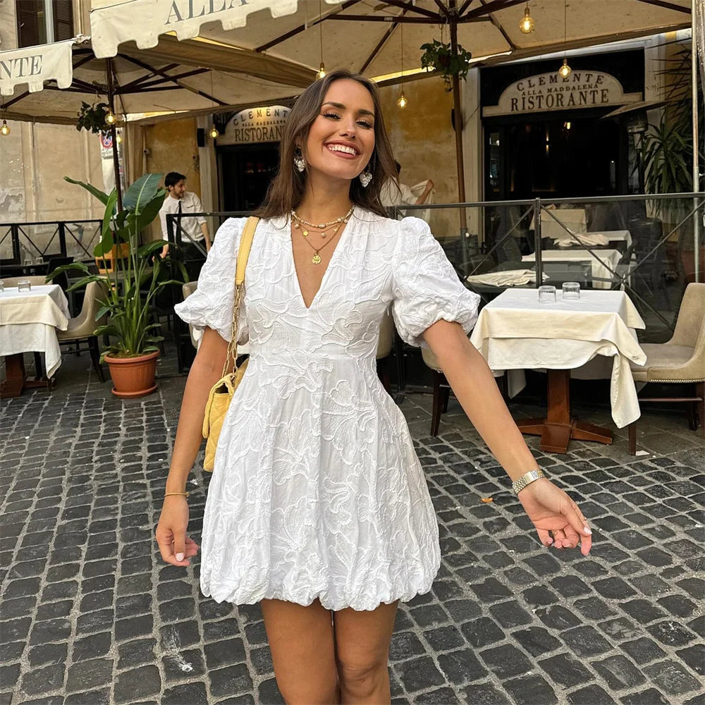 Abito da donna Charlotte - Abito elegante dal design senza tempo in tessuto lussuoso e confortevole 