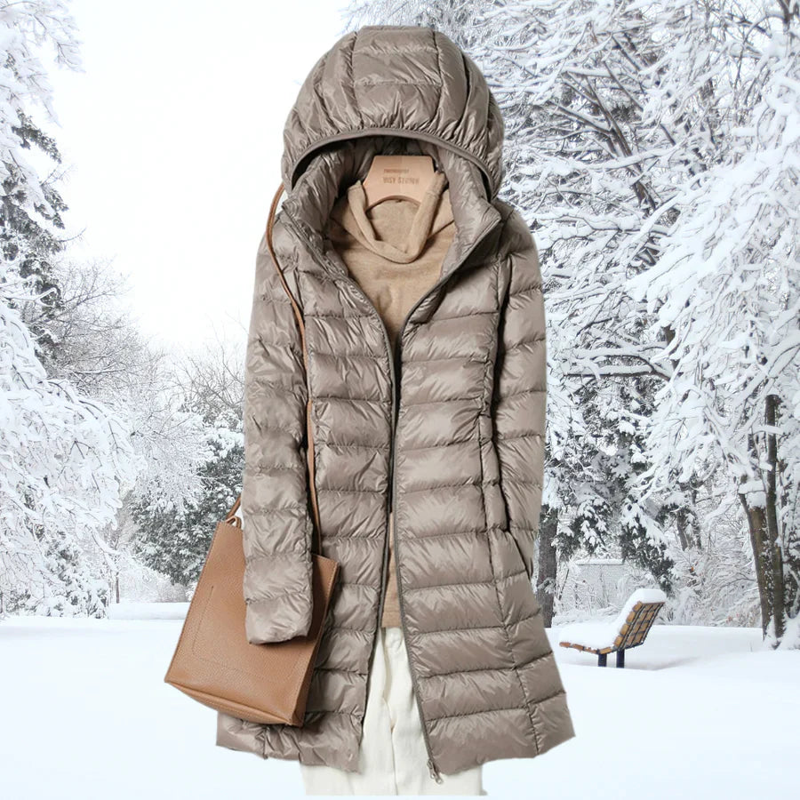 Giacca da donna Sky - Giacca impermeabile ultraleggera con cappuccio staccabile e protezione 3 in 1