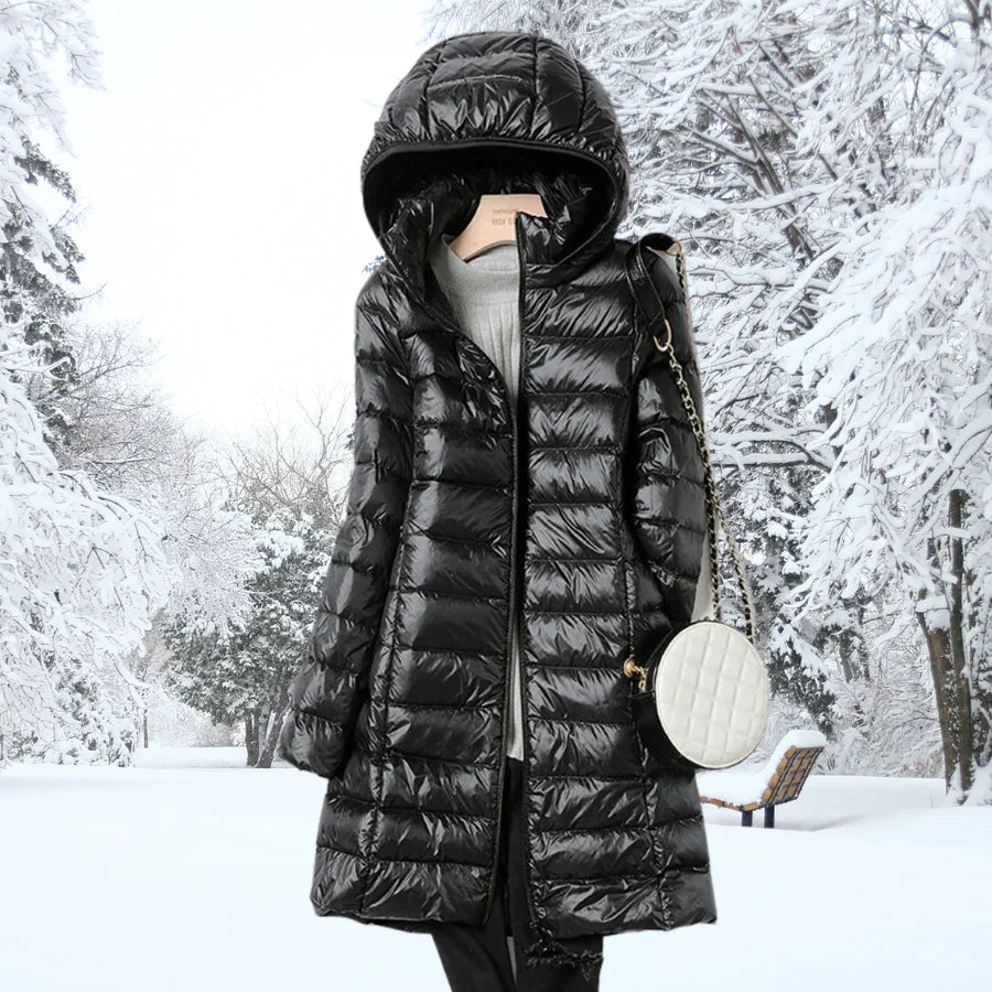 Giacca da donna Sky - Giacca impermeabile ultraleggera con cappuccio staccabile e protezione 3 in 1