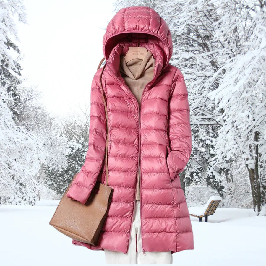 Giacca da donna Sky - Giacca impermeabile ultraleggera con cappuccio staccabile e protezione 3 in 1