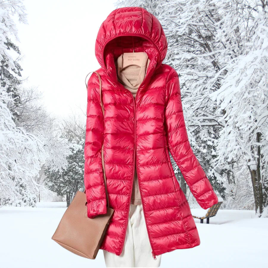 Giacca da donna Sky - Giacca impermeabile ultraleggera con cappuccio staccabile e protezione 3 in 1
