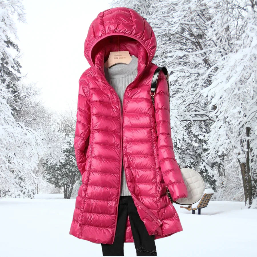 Giacca da donna Sky - Giacca impermeabile ultraleggera con cappuccio staccabile e protezione 3 in 1