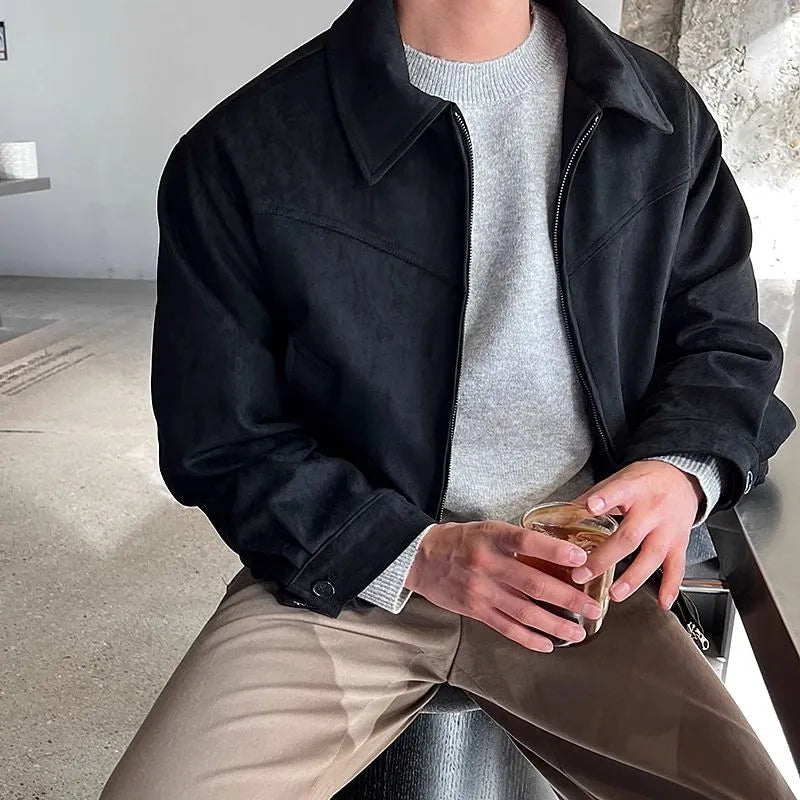 Cappotto da uomo Eric - Cappotto in pelle elegante e moderno per uno stile senza tempo