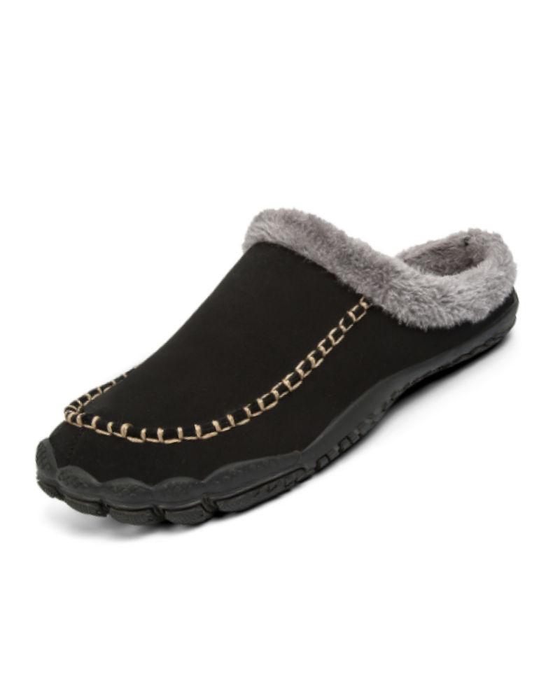 Brye Chaussons Homme Vardi – Pantoufles Chaudes Antidérapantes Faciles à Enfiler