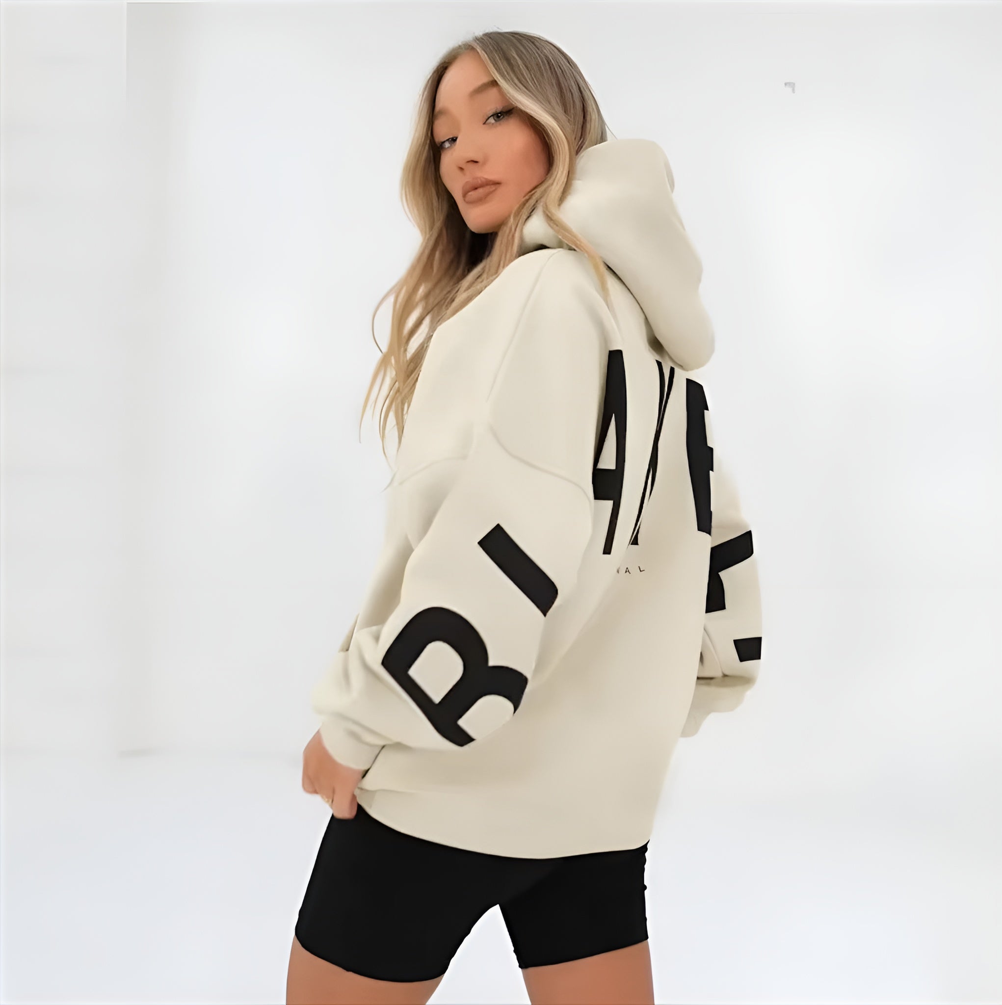 Ella Sweat à Capuche Femme – Hoodie Oversize Chaud avec Poche Kangourou & Style Décontracté