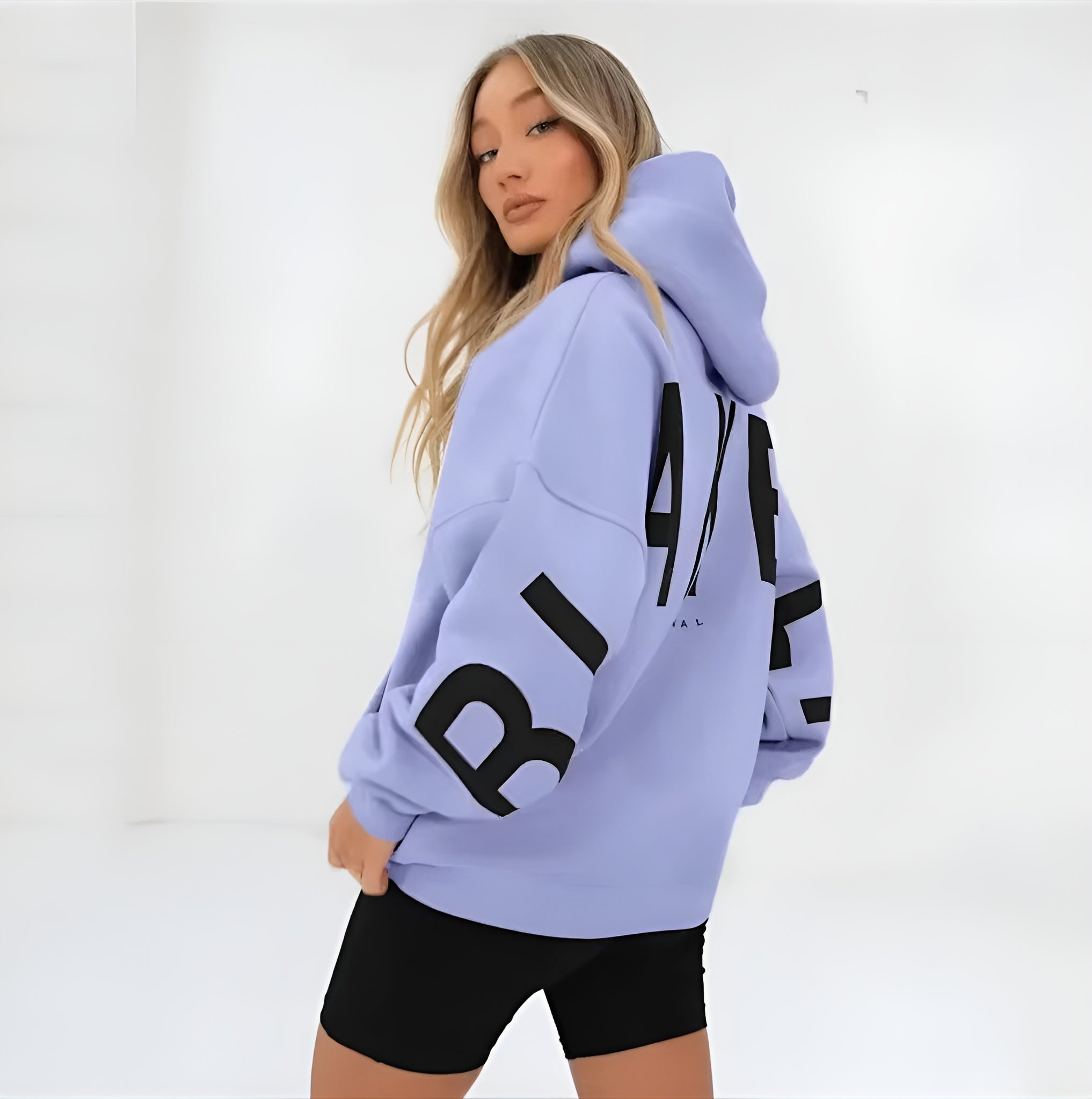 Ella Sweat à Capuche Femme – Hoodie Oversize Chaud avec Poche Kangourou & Style Décontracté
