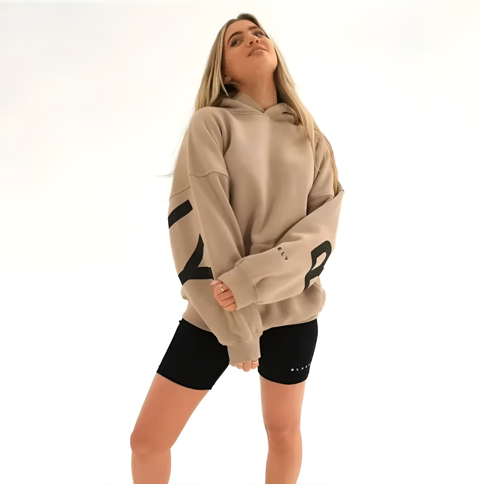 Ella Sweat à Capuche Femme – Hoodie Oversize Chaud avec Poche Kangourou & Style Décontracté