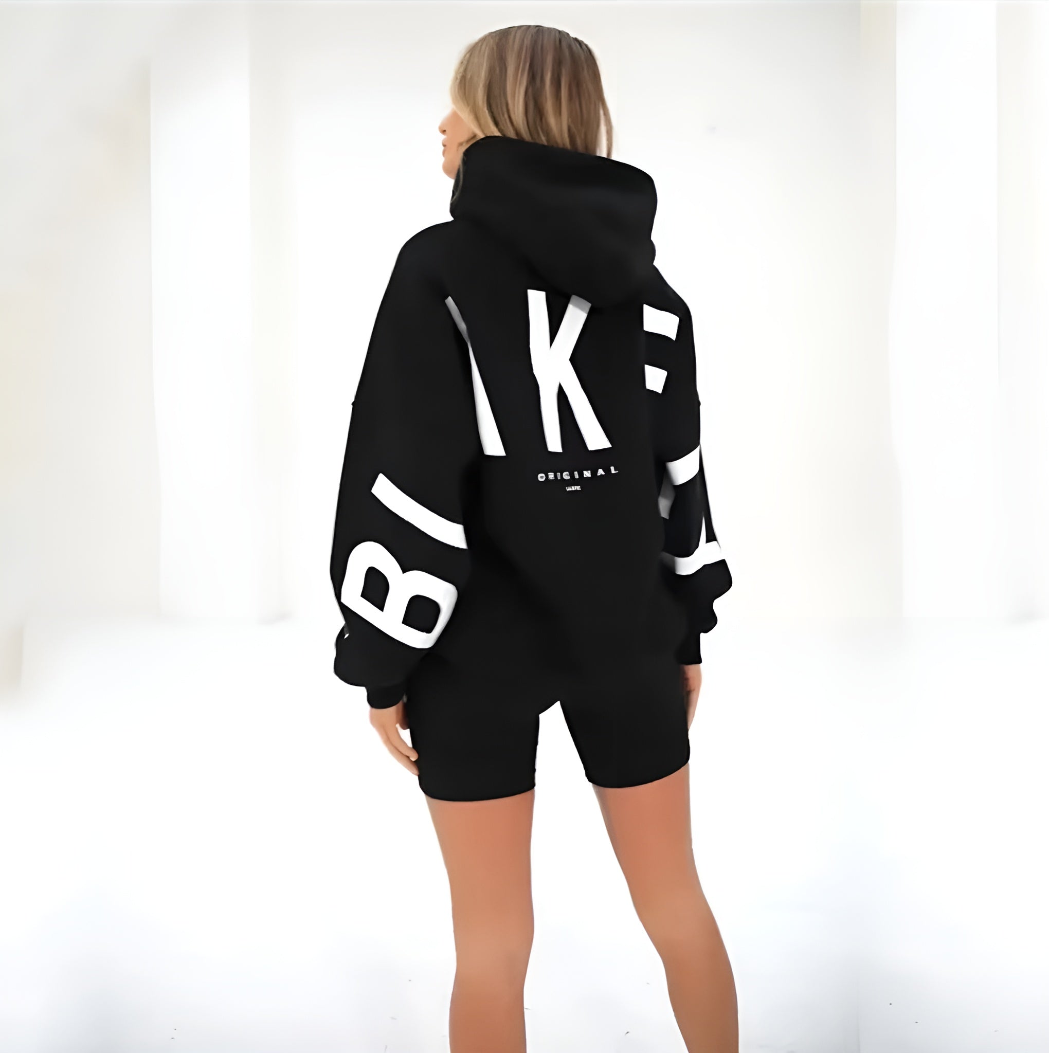 Ella Sweat à Capuche Femme – Hoodie Oversize Chaud avec Poche Kangourou & Style Décontracté