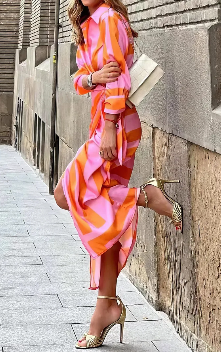 Robe portefeuille femme Miral – Coupe élégante, silhouette flatteuse & design estival