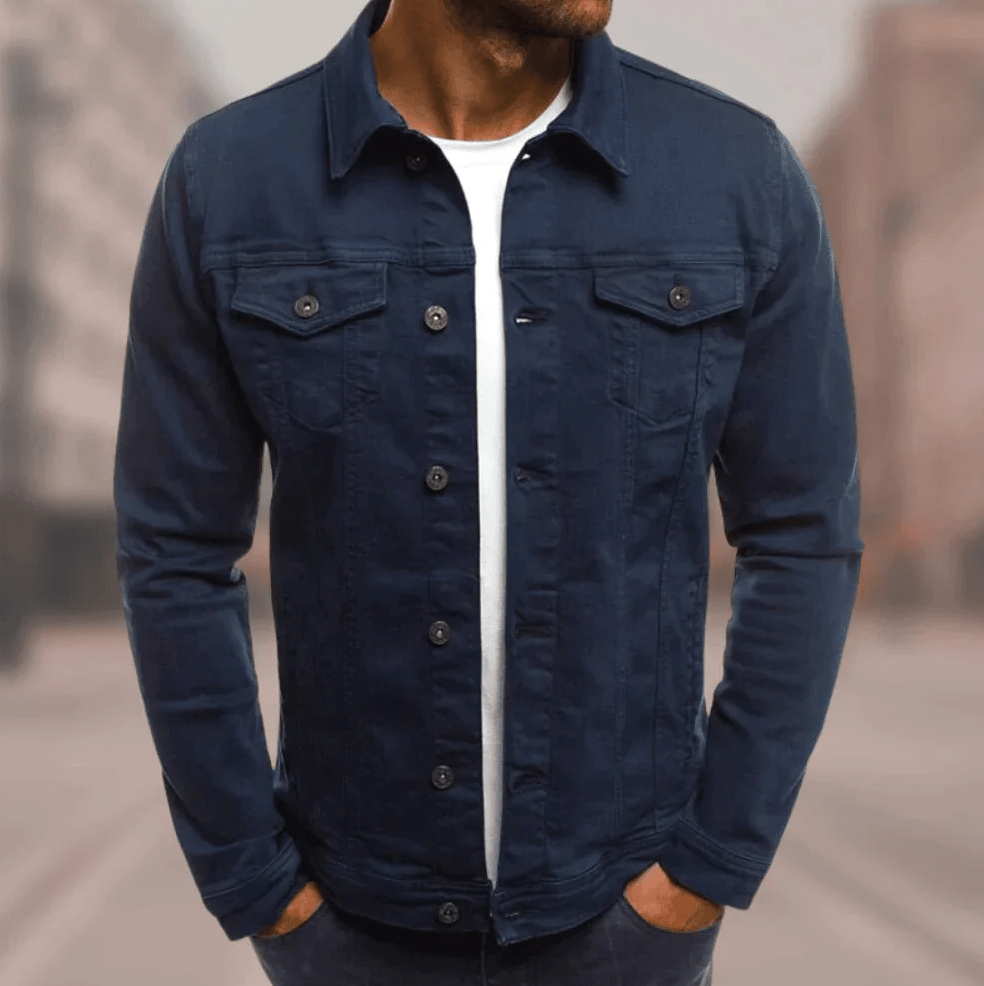 James Veste en Jean Streetwear Homme – Coupe Slim, Style Urbain avec Design Multi-Poches