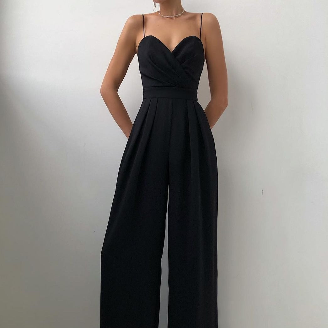 Tuta da donna Mirielle - Spalline regolabili e design minimalista per un comfort chic