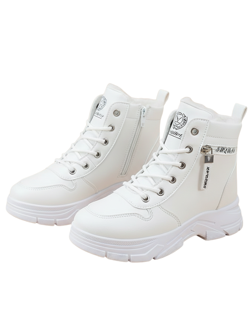 Haimee Női Kényelmes Bokacsizma – Meleg Bélés, Csúszásgátló Talp és Elegáns Vágás