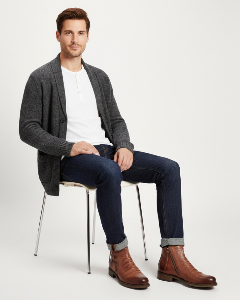 Daniel Miesten Vetoketjulliset Saappaat – Tyylikkäät Modernit Saappaat, Istuva ja Monikäyttöinen Muotoilu