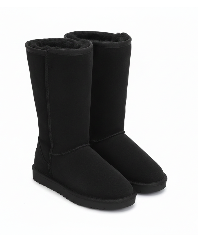 Zariah Dámské Vysoké Kozačky – Teplé Zimní Kozačky s Měkkou Podšívkou a Protiskluzovou Podešví