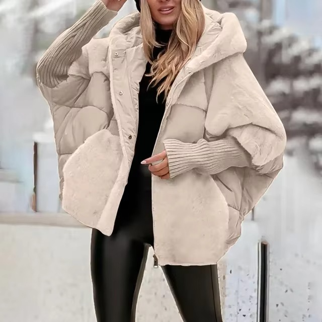 Sapphire Manteau Hiver Femme – Veste Chaude Unicolore avec Coupe Confortable et Élégante