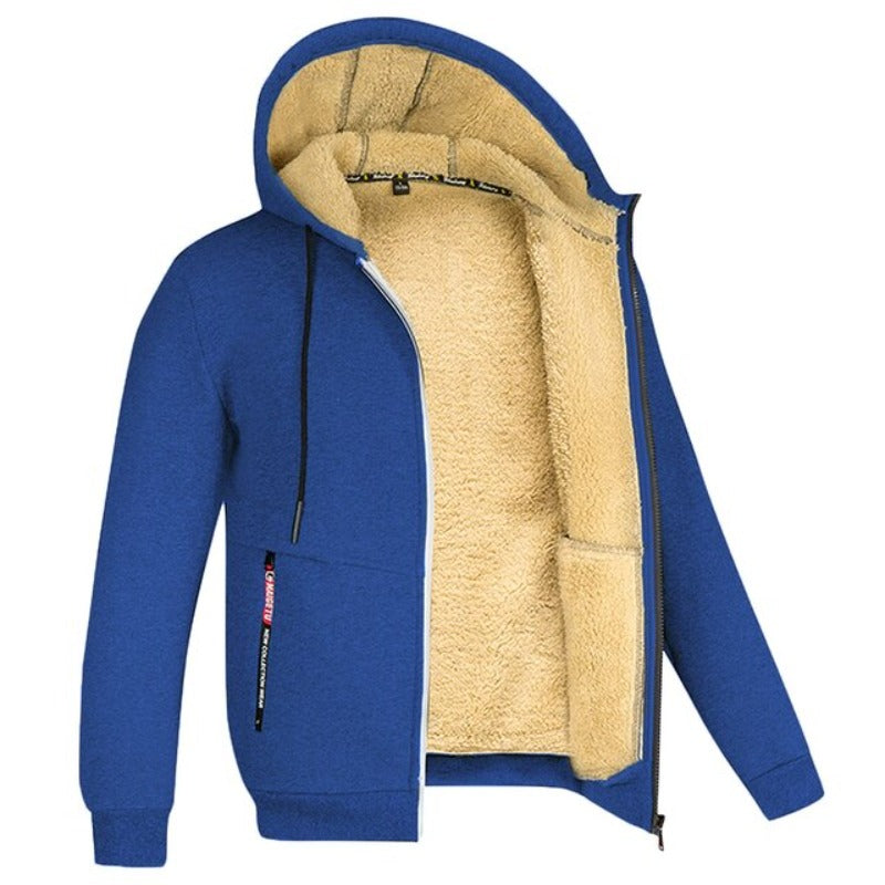 Giacca invernale da uomo Diego - Calda ed elegante con cappuccio e cerniera integrati