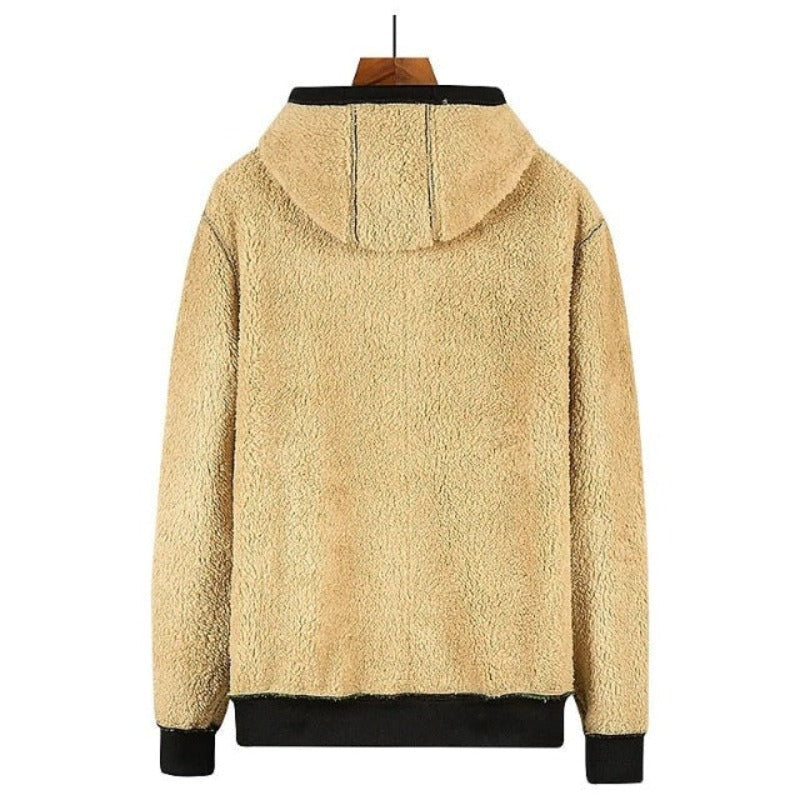 Giacca invernale da uomo Diego - Calda ed elegante con cappuccio e cerniera integrati