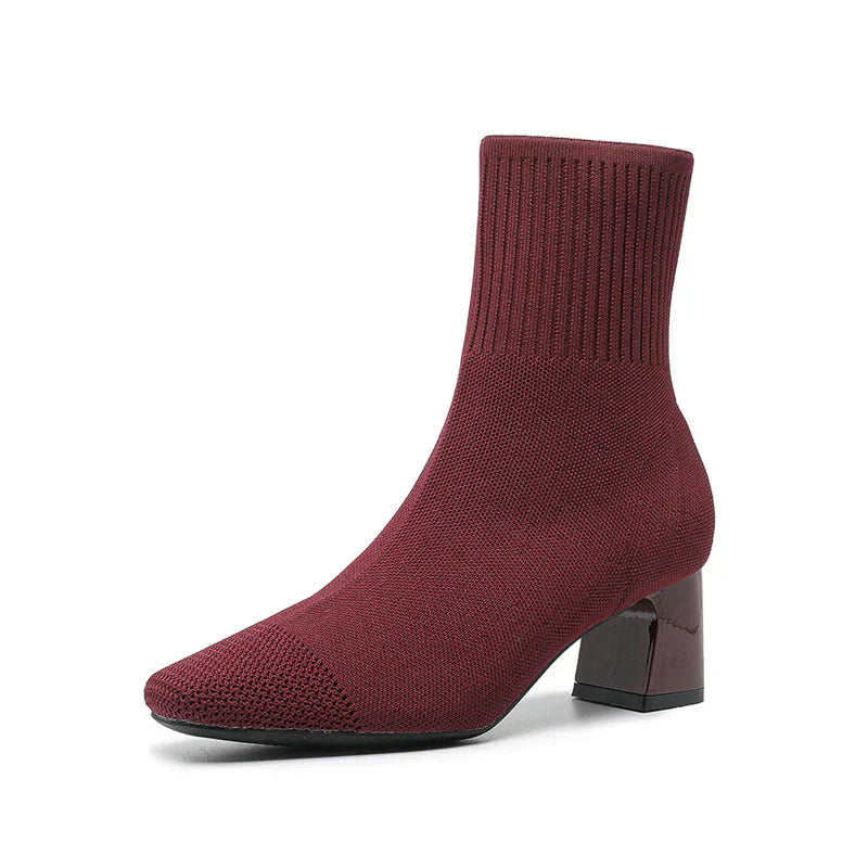 Stivali da donna Adele: stivali in maglia eleganti e comodi per un look chic quotidiano