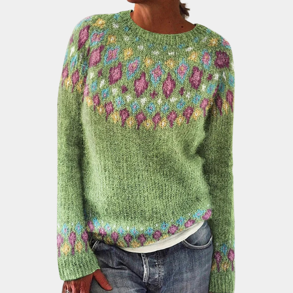 Maglione da donna Janelle - Maglione lavorato a maglia caldo e confortevole, stile elegante per l'inverno