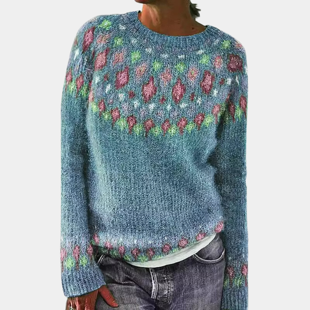 Maglione da donna Janelle - Maglione lavorato a maglia caldo e confortevole, stile elegante per l'inverno