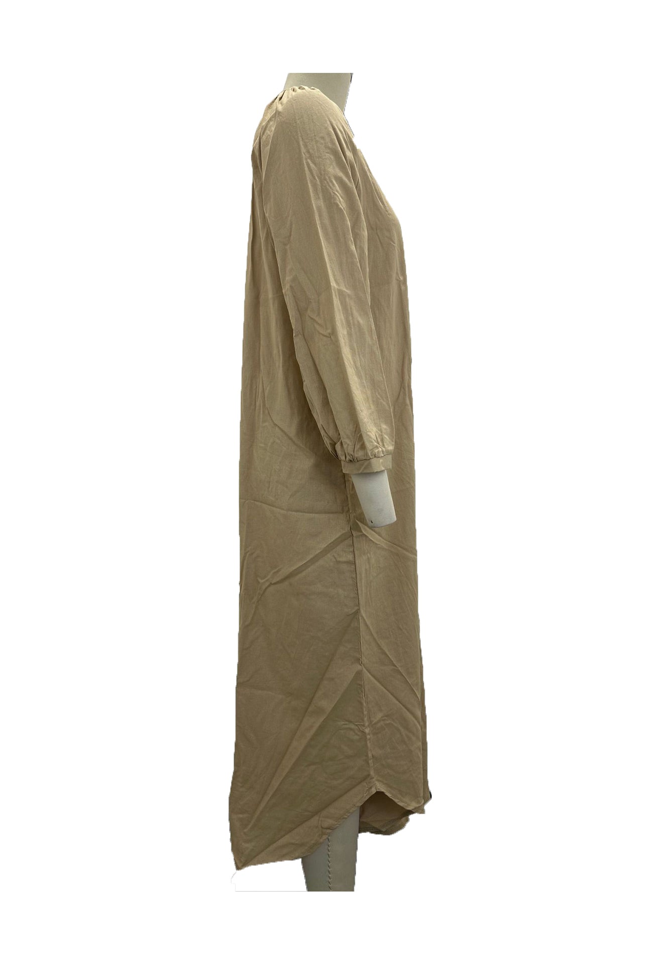 Abito da donna Veanna - Elegante abito a maniche lunghe con scollo a V e chiusura con bottoni