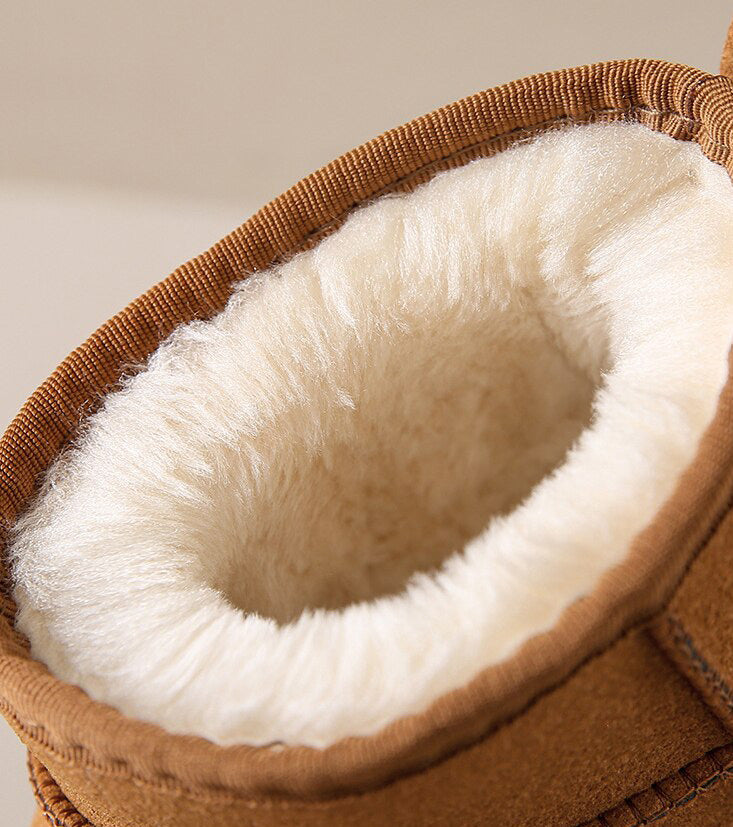 Vera Bottes Hiver Femme – Teplé kotníkové boty snadné na obouvání s měkkou podšívkou