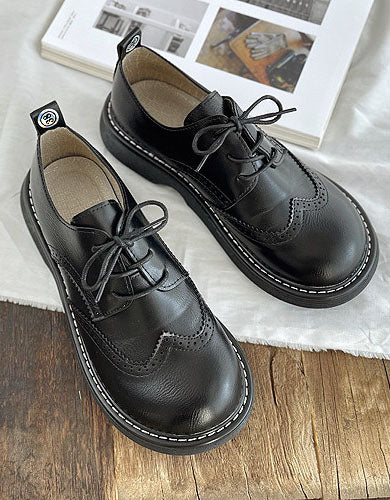 Liza Chaussures Femme – Oxford Style Richelieu Élégantes avec Détails Brogue & Confort
