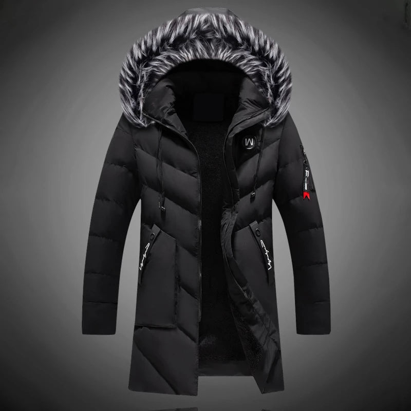 Cappotto invernale da uomo Ryan: isolamento caldo, tessuto idrorepellente e cappuccio regolabile