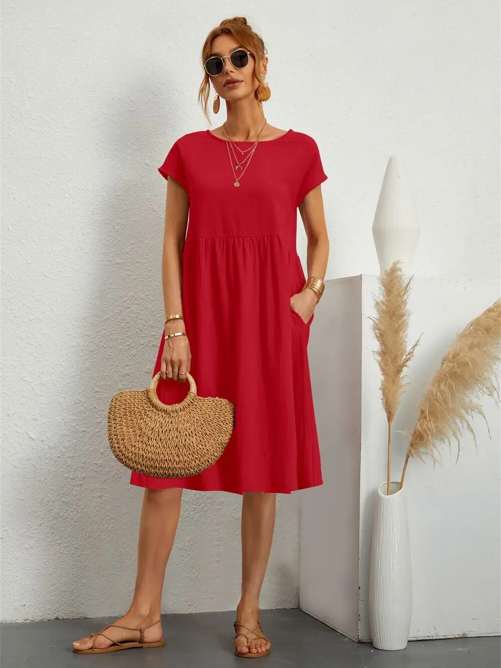 Elegante abito lungo da donna: design maxi senza tempo con vestibilità aderente e finitura di lusso