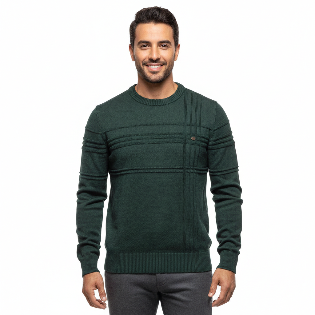 Ymo Muški Pulover Klasični – Redoviti Kroj, Vrhunska Udobnost i Svestrani Stil