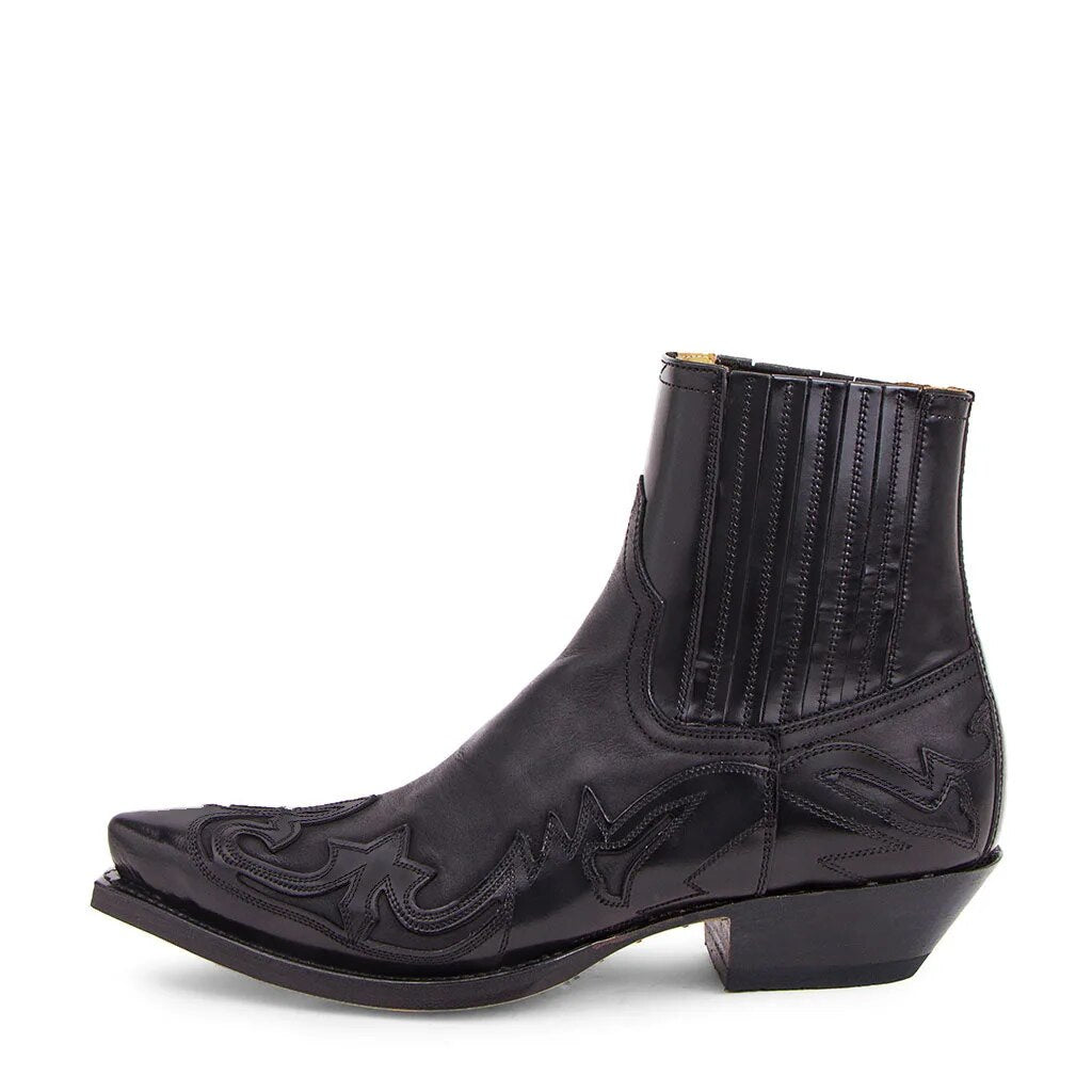 Stivali western da donna Nyomi - Stivali da cowboy in pelle con suola antiscivolo e stile chic