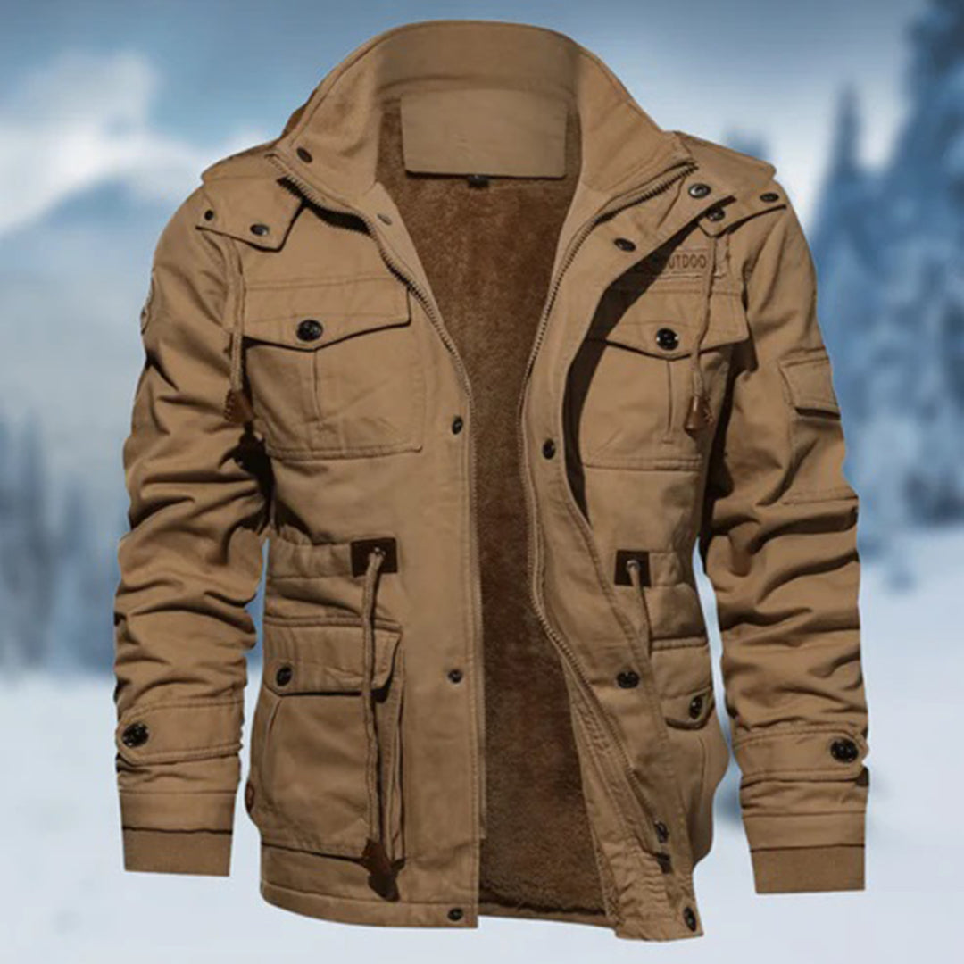Loren Veste d’Hiver Homme – Manteau Chaud Isolé et Imperméable au Design Fonctionnel Durable