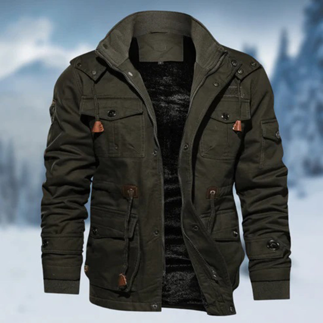 Loren Veste d’Hiver Homme – Manteau Chaud Isolé et Imperméable au Design Fonctionnel Durable