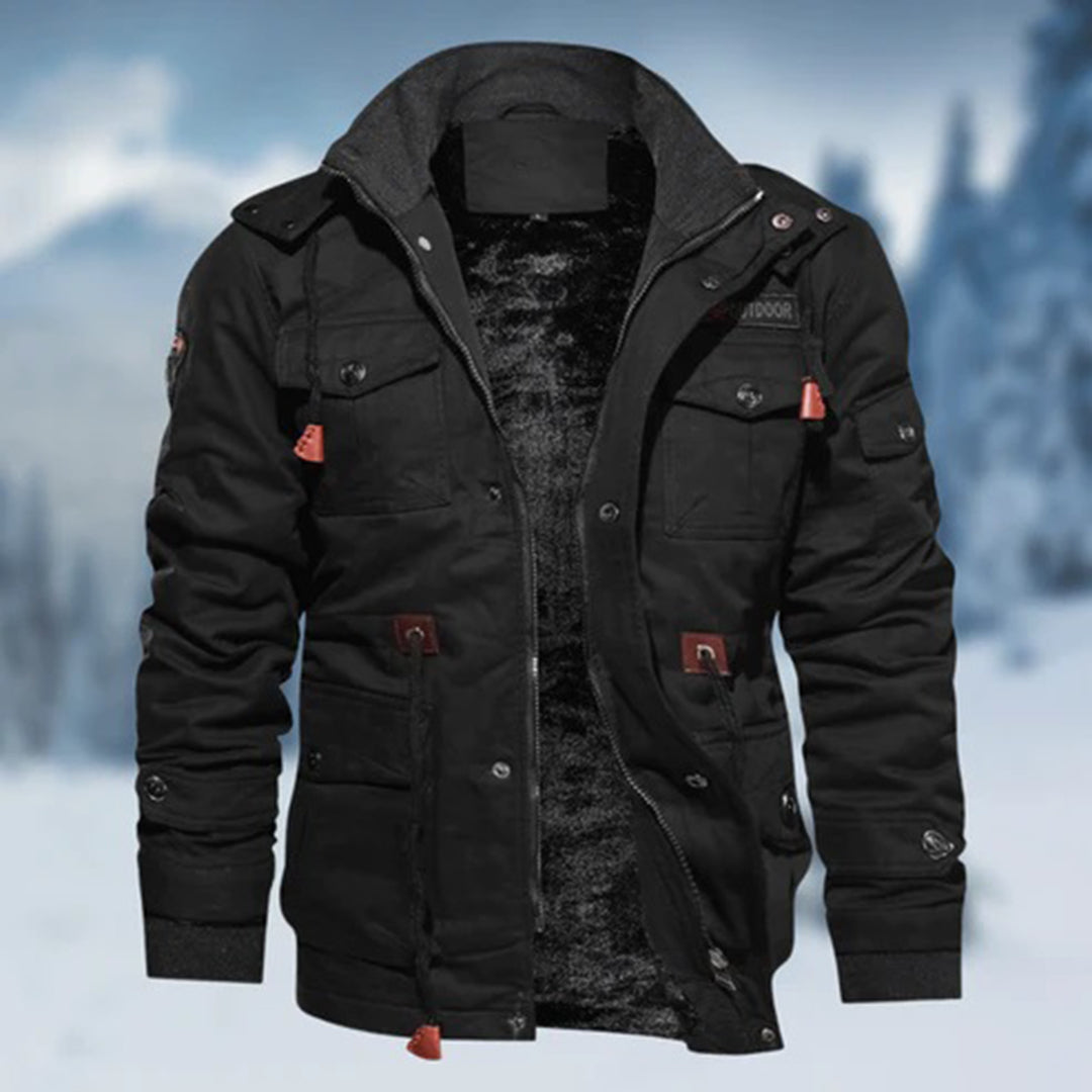 Loren Veste d’Hiver Homme – Manteau Chaud Isolé et Imperméable au Design Fonctionnel Durable