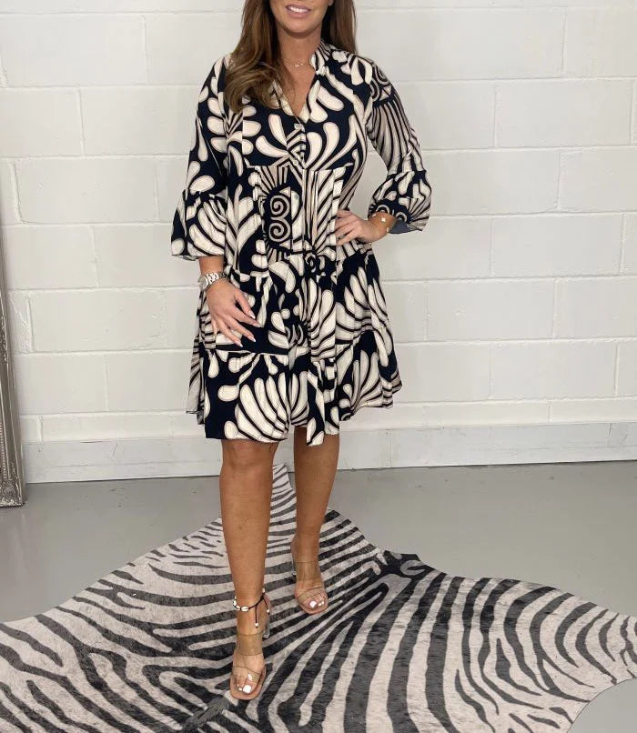 Abito estivo da donna Olivia - Elegante abito leggero con vestibilità perfetta per ogni occasione 