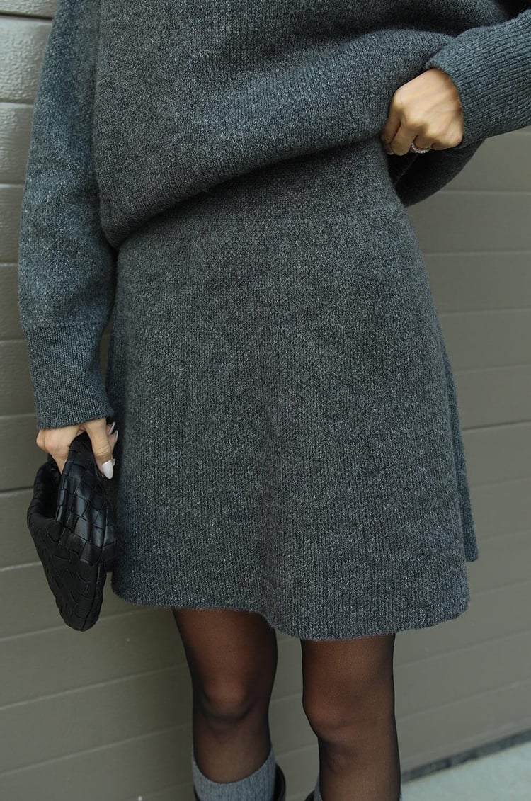 Completo da donna Lucie – Completo autunnale in lana morbido, comodo ed elegante