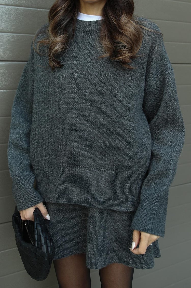 Completo da donna Lucie – Completo autunnale in lana morbido, comodo ed elegante
