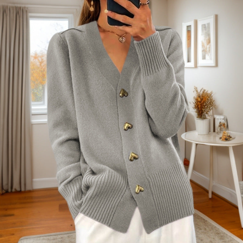 Lana Gilet Femme en Maille – Cardigan Sans Manches en Tissu Doux & Luxueux pour Toutes Saisons