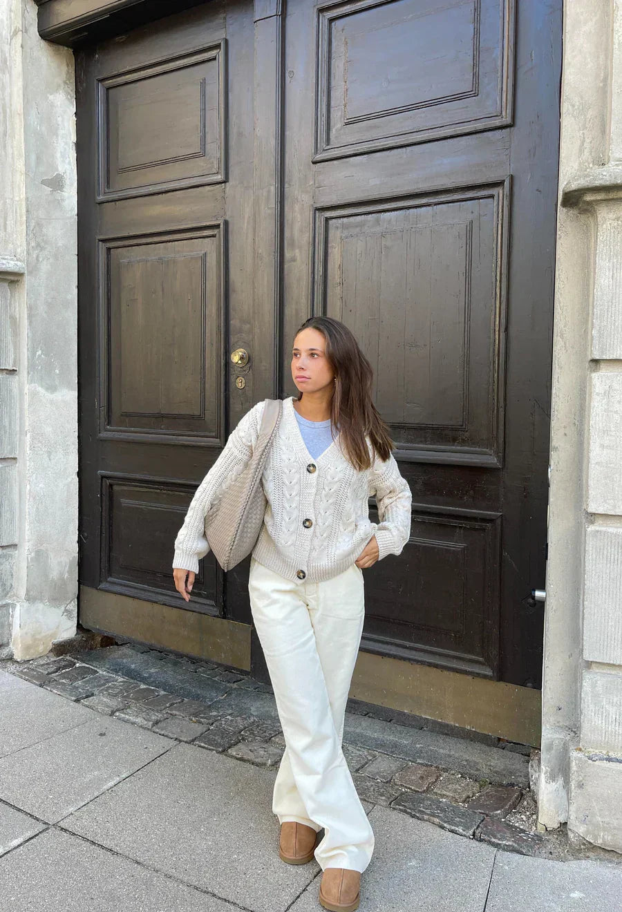 Borsa Hobo da donna Louisa: elegante, spaziosa e dallo stile intrecciato senza tempo