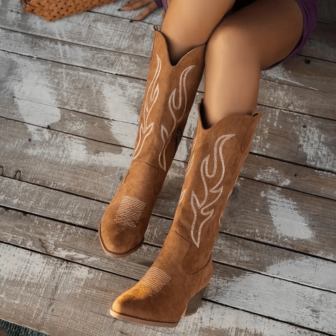 Stivali da cowboy da donna Sloan: autentico stile western e comfort duraturo