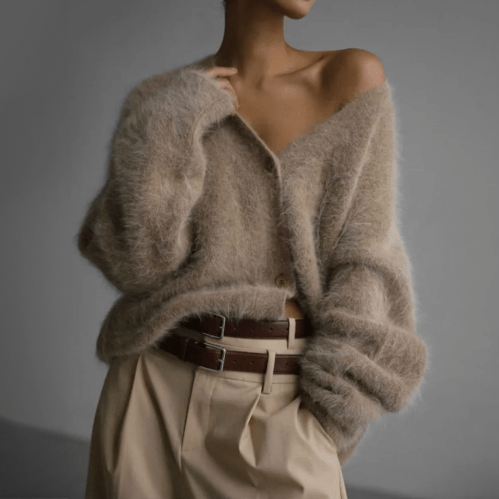 Cardigan da donna Luella: elegante e comodo, a maniche lunghe, perfetto per tutti i giorni