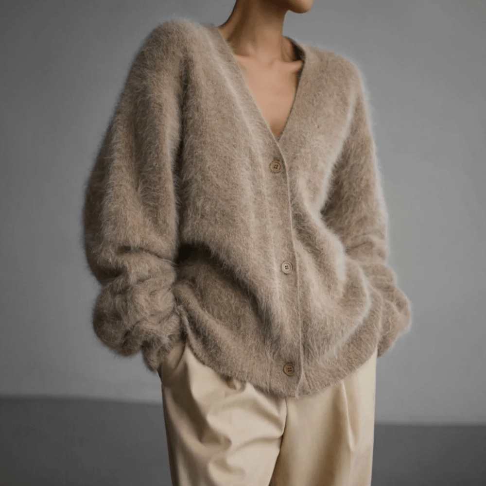 Cardigan da donna Luella: elegante e comodo, a maniche lunghe, perfetto per tutti i giorni