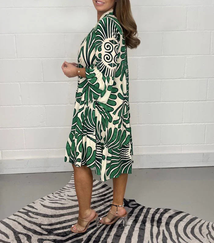 Abito estivo da donna Olivia - Elegante abito leggero con vestibilità perfetta per ogni occasione 